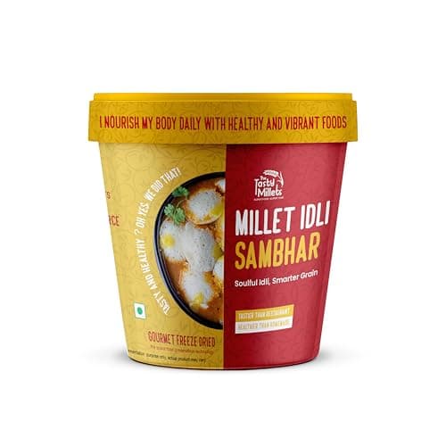 The Tasty Millets South Indian Breakfast Combo | Kodo Millet Idli + Barnyard Millet Upma | High Fibre | Gluten Free | No Refined Flour | Healthy Instant Breakfast Kit — image 2