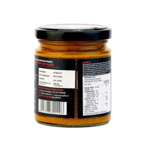 Saucy Affair No Onion No Garlic Sauce | Barbeque Sauce | Tandoori Sauce | BBQ Sauce | Pizza Pasta Sauce | Jain Sauce Pack of 2, 160 gram — image 2