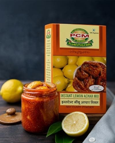 PCM Lemon Achar Masala 200g | Nimbu Achar Spice Blend for Homemade Pickle — image 4