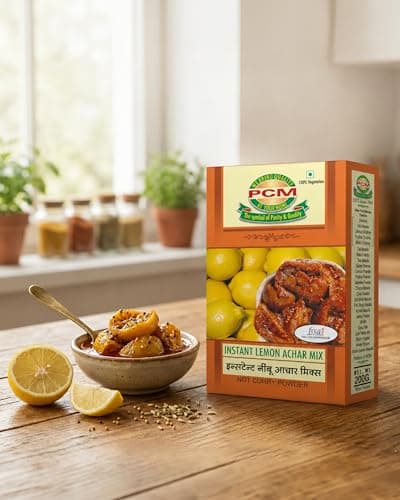 PCM Lemon Achar Masala 200g | Nimbu Achar Spice Blend for Homemade Pickle — image 3
