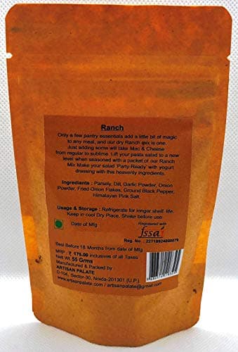 Artisan Palate - All Natural Ranch & Taco Mix Combo Pack of 55 Grams Each — image 3