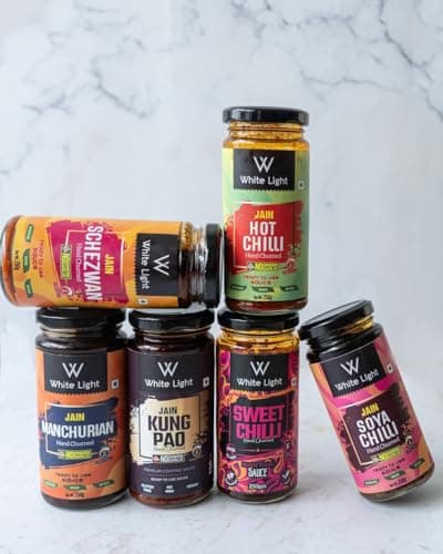 White Light Food Jain Black Bean Sauce l Vegan and Natural Ingredients l Ready to Eat Healthy Food (Pack of 1, 250g) — image 5