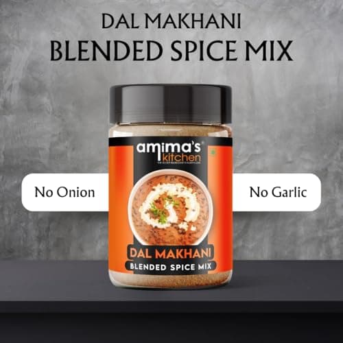 Amima's Kitchen Combo Of Shahi Paneer + Dal Makhani Jain Spice Mix (No Onion No Garlic) – 100 Grams (Pack of 2) | Blended Spice Mix | For Healthy and Delicious Cooking | No Synthetic Flavour & Color | Ready Masala Powder — image 7