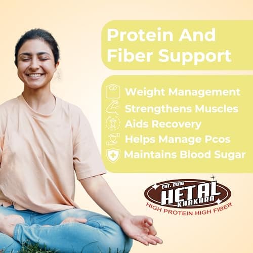 Juwar Khakhra JAIN | Gluten Free | Crispy| Ready To Eat | High Protein High Fiber| No Palm Oil | 200g Vacuum Pack Of 2 — image 8