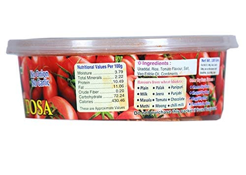 Jain Food Product Tomato Dry Dosa (100 g x 05 Pack) — image 4