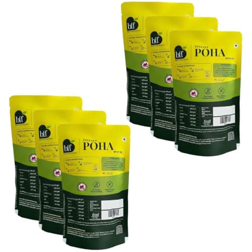 Instant Poha - Pack of 6 (90g Each) | Indian Breakfast Mix | Just Add Hot Water | No Added Preservatives | No Onion, No Garlic | Simple & Easy Meal Solution — image 2