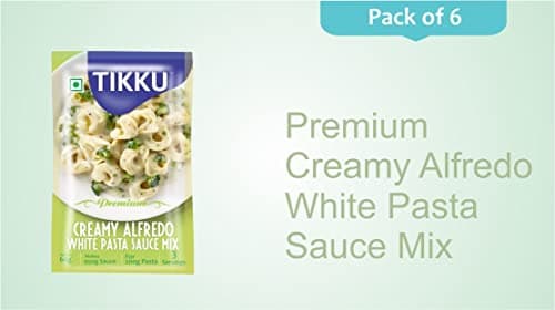 Tikku Creamy Alfredo White Pasta Sauce Mix - 60g Pouch (Pack Of 6) — image 4