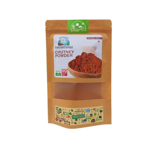 Panchabhootani Chutney Powder 200g| Savour As Dip Or Chutney, Sprinkle Over Dosa & Idly, Long-Shelf Life, No Garlic & Onion, No Added Preservatives & Colour, Purely Hand Picked lentil & Red Chilies — image 8