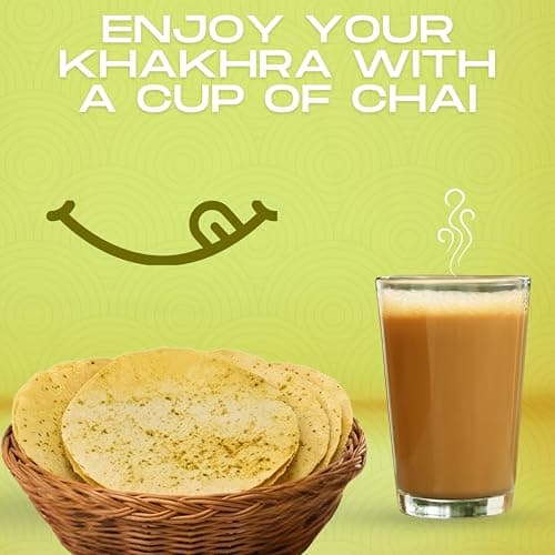 Netri Cheese Dosa Khakhra - 50 gms each, Pack of 4 | Ready to Eat Traditional Khakhra Snacks | Gluten Free Khakhras | Vacuum Packed Khakra Fresh Gujarati Snacks with No Onion & No Garlic | Roasted Dosa Khakhras — image 6
