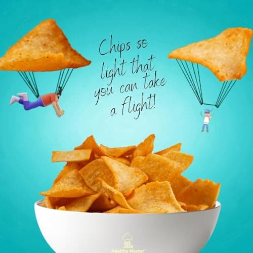 Healthy Master High Protein Healthy Chips Combo 150g (5x30g) | Vegan & Gluten Free Snacks | No Preservatives | Made with Jowar, Ragi, Soya, Quinoa & Oats | No Palm Oil — image 5