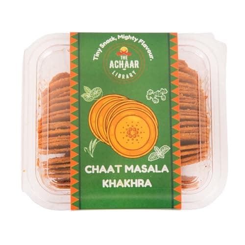 Cheese Mini Khakhra by THE ACHAAR LIBRARY | Whole Wheat Crisps | Bite-Sized | (180 grams) — image 6