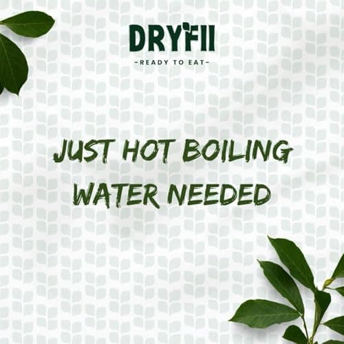Dryfii Ready-to-Eat Instant Dal Tadka | Pure Veg | Freeze Dried | Suitable for Jain | Rehydrated Weight 500 g — image 3