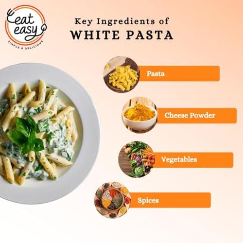 Eat Easy Ready To Eat Jain Pasta- 95g, Just Add Hot Water & Cook — image 5