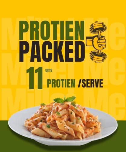 Millet Me by Kuizeens Jowar Moringa Pasta - 250g (Pack of2)| Gluten-Free & Nutrient-Rich | 27gm Protein Rich | Easy-to-Make | Healthy Alternative for Wholesome Meals | Jain | No Onion & Garlic — image 3