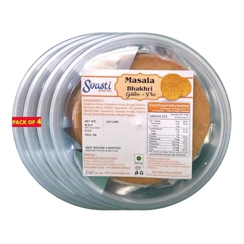 Svasti Dry Jeera Bhakhri Snacks - 200 gms (Pack Of 4) | Roasted Healthy Gujarati Snacks | No Maida | No Artificial Colours | No Onion & Garlic | Gluten Free |Vacuum Packed — image 6