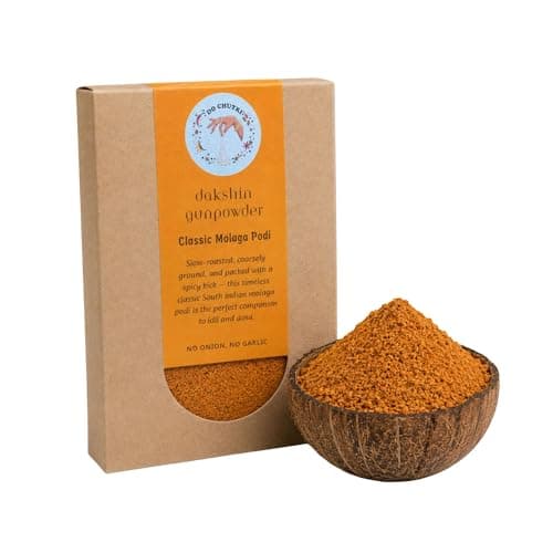 Do Chutki Gunpowder Classic Molaga Podi 100g| Gun Powder Podi Masala South Indian | Idli Dosa Chutney Powder | No Onion No Garlic | Hand crafted | Hand pounded | Mulgapodi | Milagaipodi | Ghee Podi Idli | Kaaram Powder | Clean Ingredients | Small Batch | No Preservatives | No Colors or Chemicals | Authentic Family Recipe