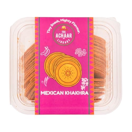 Cheese Mini Khakhra by THE ACHAAR LIBRARY | Whole Wheat Crisps | Bite-Sized | (180 grams) — image 7