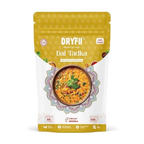 Dryfii Ready-to-Eat Instant Dal Tadka | Pure Veg | Freeze Dried | Suitable for Jain | Rehydrated Weight 500 g — image 7