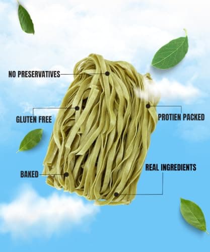 Millet Me by Kuizeens SOYA Spinach Fettucine - 220G (Pack of 1) |Protein-Rich | Easy-to-Make | Fresh & Flavourfull | No MSG |No Preservatives|Vegan & Wholesome|Ready in Minutes | Jain | No Onion & Garlic — image 8