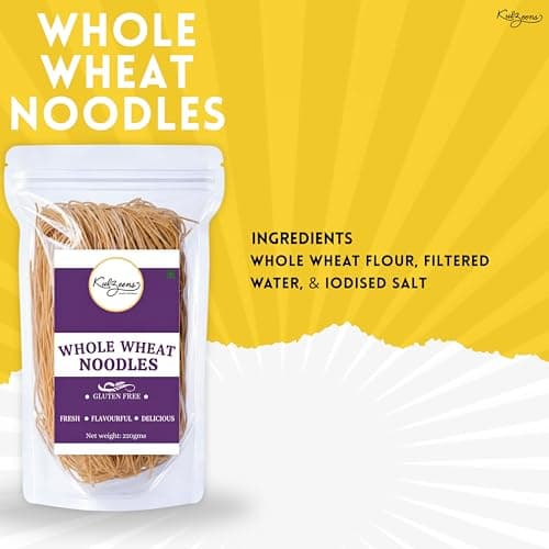 Millet Me by Kuizeens Whole Wheat Noodle - 110G |Protein & Fiber-Rich | Gluten-Free Delight | Easy-to-Make | No MSG | No Preservatives | Vegan & Wholesome |Jain | No Onion & Garlic — image 3