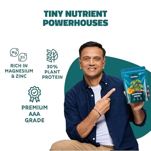 Farmley Edible Seeds Combo 400 g | Chia Seed + Sunflower Seed + Pumpkin Seed I Superfood Mix for Healthy Eating | Rich in Protein & Fiber (200g, each) (Pack of 2) — image 6