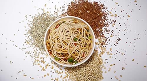 Homemakerz Multigrain & Jowar Millet Noodles, Natural, Preservative, Gluten & Fat Free, Not Fried & No Oil, Zero Maida & Wheat, Healthy & Tasty Hakka Millet Noodles (Pack of 2, 200g Each) — image 6