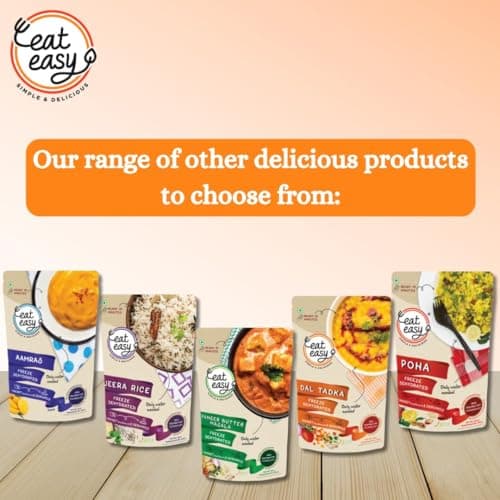 Eat Easy Ready to Eat Jain Schezwan Rice– 95g Just Add Hot Water & Cook — image 6