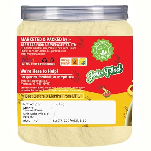 Brew Lab No Onion No Garlic Chinese Masala | Jain Chinese Spice Mix | Authentic Indo-Chinese Flavour | MSG Free | 100% Pure Spices | For Noodles, Fried Rice & Manchurian — image 3