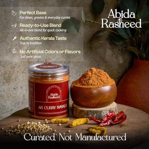 Homemade Curry Masala (70 G), Marinade Masala (70 G) Garam Masala (50 G) Combo by Chef Abida Rasheed Kerala Traditional Style Preservative Free — image 5