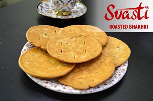 Svasti Dry Whole Wheat Jaggery (Gud) Bhakhri Snacks - 200 gms (Pack Of 4) | Roasted Healthy Gujarati Snacks | No Maida | No Artificial Colours | No Onion & No Garlic | Vacuum Packed — image 7