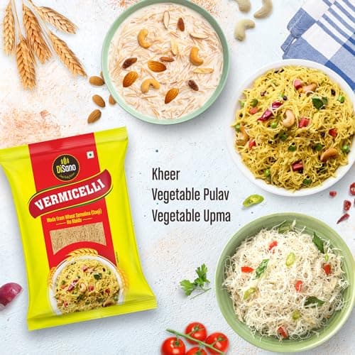 DISANO Wheat Vermicelli,No Maida,850 Gram - Cholesterol Free,unflavored — image 6