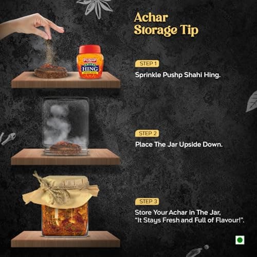 Pushp Achar Masala | 200g Box | Premium Blend of Traditional Spices | Ready-to-Use Pickle Mix | Authentic Homemade Pickle Masala | No Added Preservatives (Pack of 1) — image 8