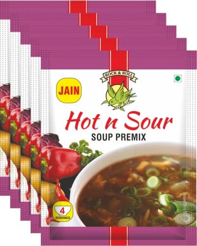 JAIN HOT N SOUR SOUP PREMIX (PACK OF 5)