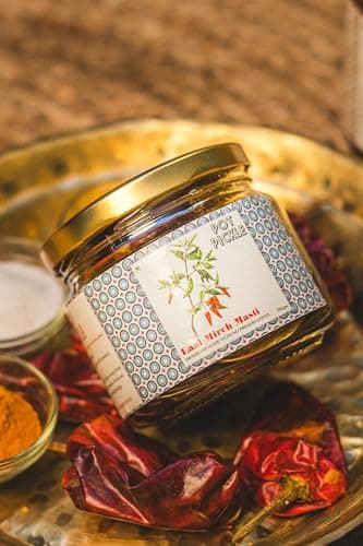 POT PICKLE Stuffed Red Chilli Pickle | Lal Mirch Ka Achar Homemade Style | Authentic Bharwa Mirchi Achar | Less Oil No Onion No Garlic | Traditional Indian Pickle (500 Gram) — image 6