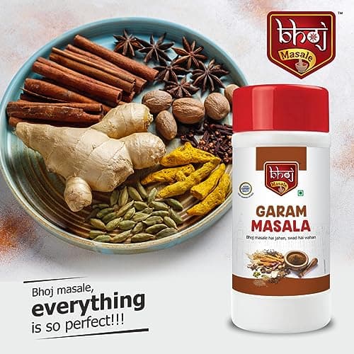 Bhoj Masale Royal Garam Masala | Powder | Spices 450GM | Exotic Blend of Ingredients for Daily cooking | Aromatic Garam Masala| Rich in Flavor | Naturally Processed and No Preservatives. No Onion and No Garlic ( Jain Masale ) — image 4