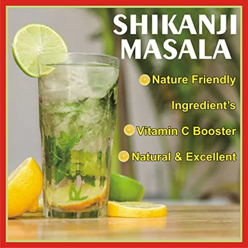 J Organics Khatta Meetha Shikanji Masala - Instant Summer Drink Mix | Natural Spices | Refreshing Taste | Kids' Favorite | Shikangi Powder | 100 grams Pack — image 3