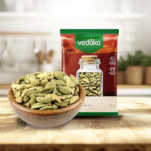 Amazon Brand - Vedaka Cardamom (Elaichi) Whole, 50 g, Small — image 6