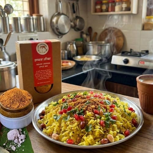 Do Chutki Buknu + Jiravan + Metkut Combo | Kanpuri & Indori Spice with Classic Podi | No Preservatives | No Artificial Colors | Pack of 3 × 100g — image 7