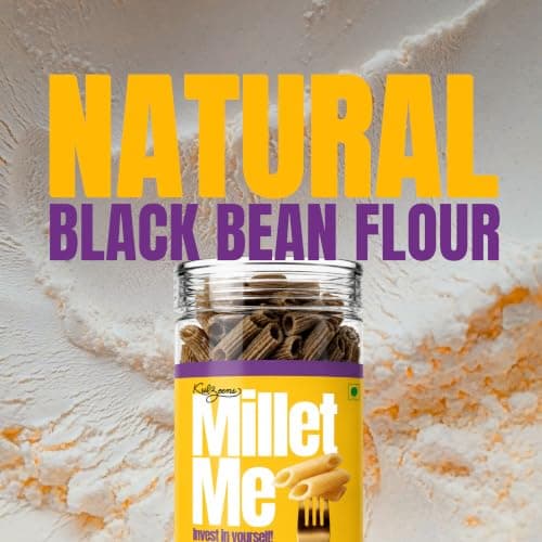 Millet Me by Kuizeens Black Bean Pasta - 230g, Pack of 2 | Gluten-Free & High-Protein | Rich in Nutrients | Easy-to-Make | No MSG | Preservative Free | Jain | No Onion & Garlic — image 7