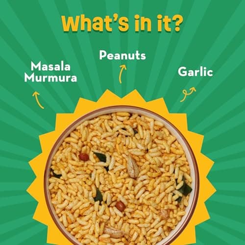 GO DESi Kolkata Jhalmuri, Masala Murmura, No Palm oil 100g x 2 — image 4