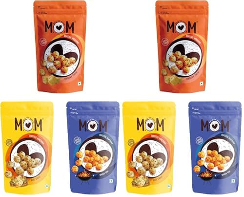 MOM - Meal of the Moment, Roasted Desi Chaat Makhana, 52g / 56g | Gluten Free | Anti Oxidants | MSG Free | Zero Trans Fat | No added Preservatives and No Artificial Flavours | No Onion No Garlic — image 7