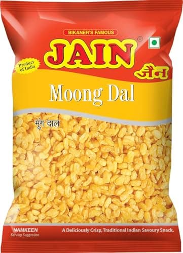JAIN Moong Dal, Size - 500g, Zipper Packing, Super-Crunchy Moong Lentil Namkeen with Crisp Texture, Protein-Rich, Low-Oil, Ready-to-Eat Snack — image 5