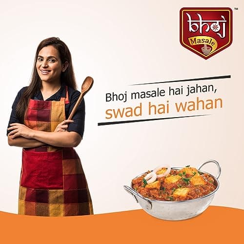 Bhoj Masale Shahi Paneer Masala Powder 100Gm |Authentic Blend Of Spices For Delicious North Indian Curry|Ideal For Home Cooks, No Colour, No Preservatives, No Onion & No Garlic (Jain Masala) — image 7