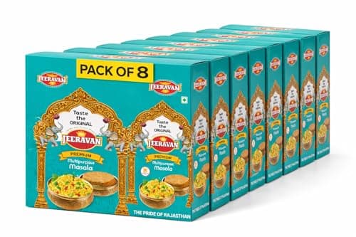 Premium JEERAVAN Masala | जीरावन मसाला | Poha Masala Powder Raita, Fruit Chaat Masala | No Artificial Preservatives, Colors and Flavours | Taste Maker | Mix of 32 Blended Healthy Spices | Natural Hing Jeeravan Mix Masala Powder 1 Kg — image 7