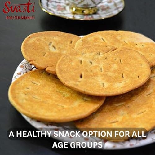 Svasti Dry Jeera Bhakhri Snacks - 200 gms (Pack Of 4) | Roasted Healthy Gujarati Snacks | No Maida | No Artificial Colours | No Onion & Garlic | Gluten Free |Vacuum Packed — image 4