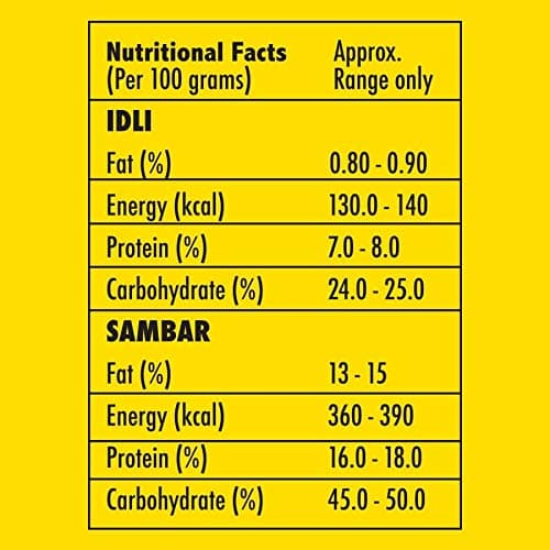 Amajain Instant Sattvik Healthy Idli Sambar, Ready-to-Eat, No Added Preservatives, No Added Flavours, Jain-Friendly, 90g (Pack of 2) — image 7