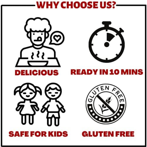 Naturally Yours Gluten-Free 5 Grain Noodles – No Maida, Not Fried, Vegan, No Preservatives, No Onion No Garlic, 100% Jain-Friendly | Includes Tastemaker | Made with Corn, Amaranth, Bengal Gram, Jowar & Rice | 100g Pack of 1 — image 6