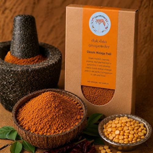 Do Chutki Gunpowder Classic Molaga Podi 100g| Gun Powder Podi Masala South Indian | Idli Dosa Chutney Powder | No Onion No Garlic | Hand crafted | Hand pounded | Mulgapodi | Milagaipodi | Ghee Podi Idli | Kaaram Powder | Clean Ingredients | Small Batch | No Preservatives | No Colors or Chemicals | Authentic Family Recipe — image 4