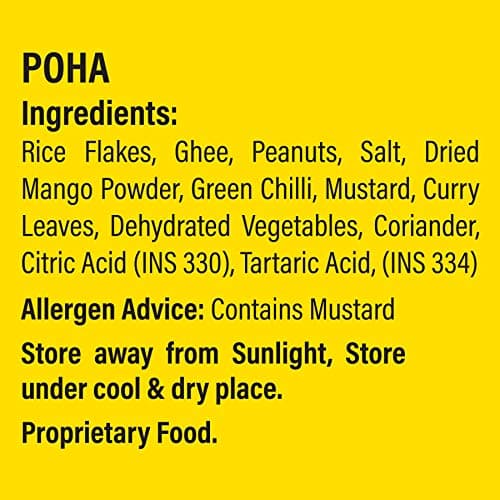 Amajain Instant Sattvik Healthy Poha, Ready-to-Eat, No Added Preservatives, No Added Flavours, Jain-Friendly, 70g (Pack of 6) — image 3