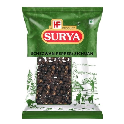 HF, Surya Sichuan Schezwan Pepper 500 Grams Sichwan Peppercorns Natural Pure Herb for Chinese and Indian Cooking — image 6